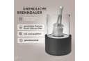 Monster24 Bio-Ethanol Tischkamin Anthrazit mit Glaszylinder Bild 4
