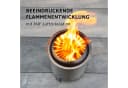 Monster24 Feuerschale Edelstahl raucharm Tischkamin Bild 5
