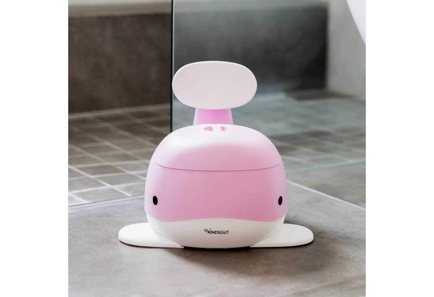 KINDSGUT Töpfchen Wal 2-in-1 Funktion zartrosa Kunststoff - Bild 4