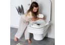KINDSGUT Baby-Toilettensitz Wal Hellgrau Rutschfest Bild 1