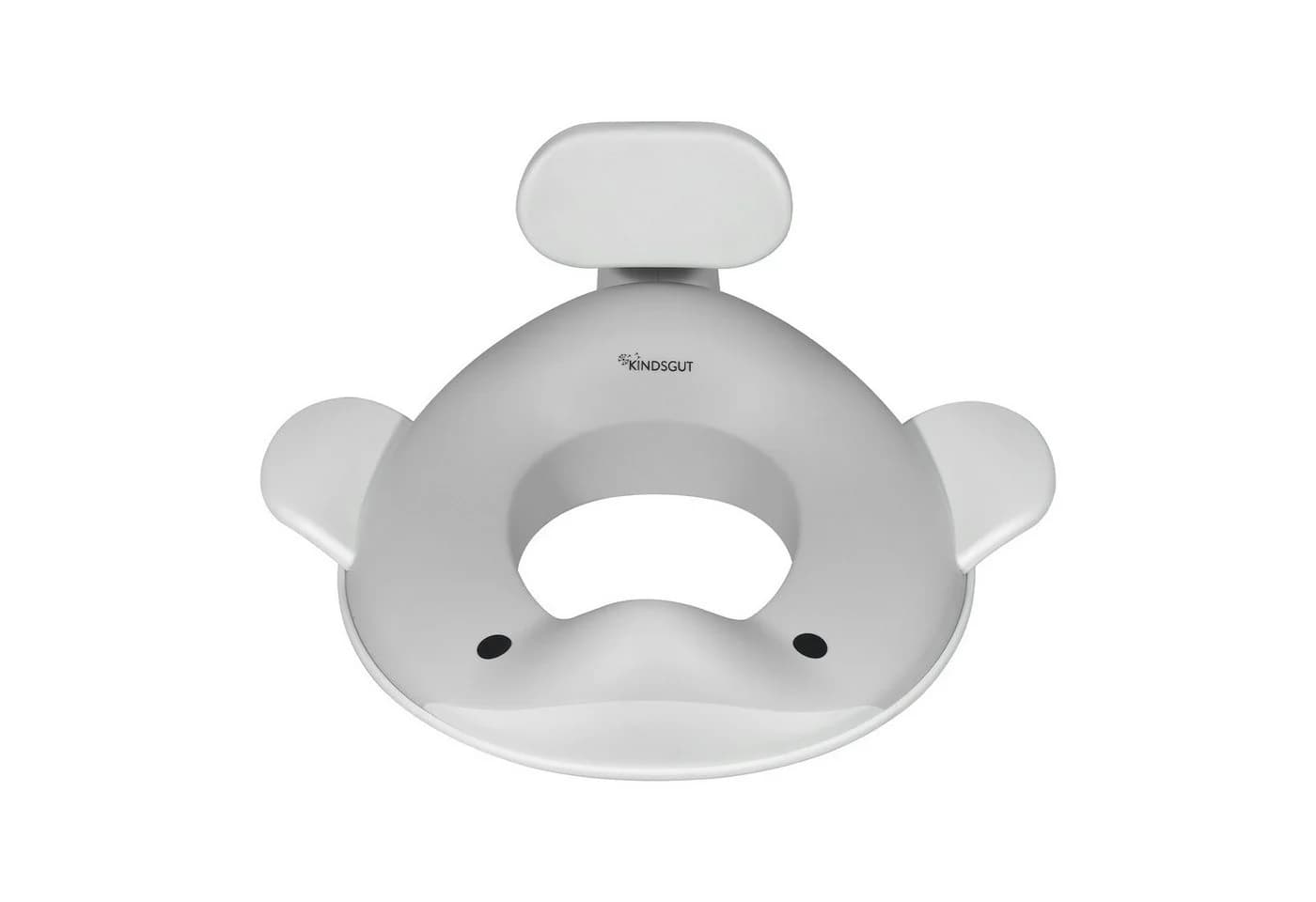 KINDSGUT Baby-Toilettensitz Wal Hellgrau Rutschfest - Bild 2