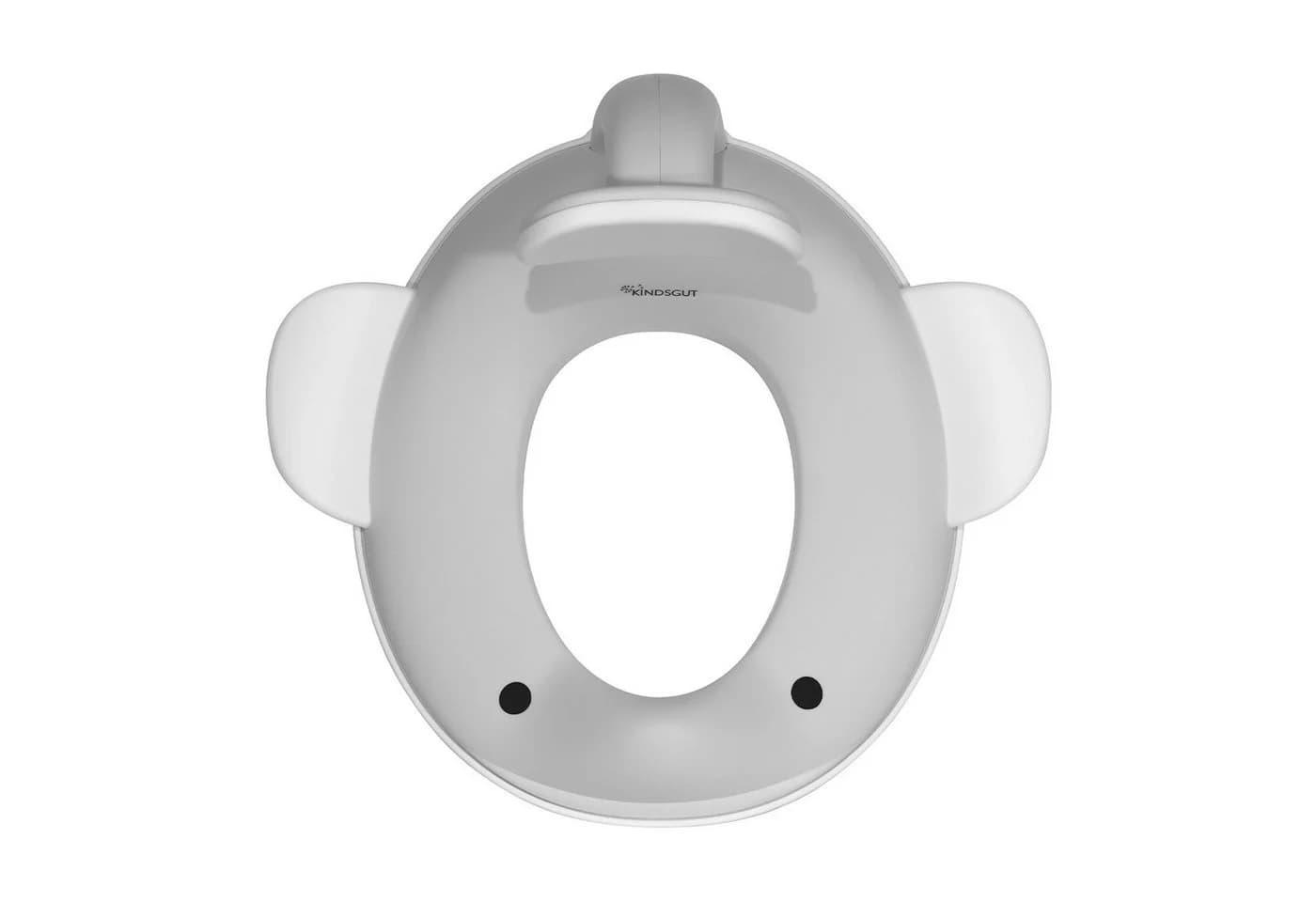 KINDSGUT Baby-Toilettensitz Wal Hellgrau Rutschfest - Bild 5