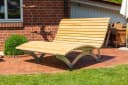 Scalant Gartenliege Waldsofa Classic Lärche Feuerverzinkt Bild 1