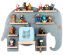 BOARTI Kinderregal Tier Elefant hängend für Toniebox und Tonie Figuren Bild 3
