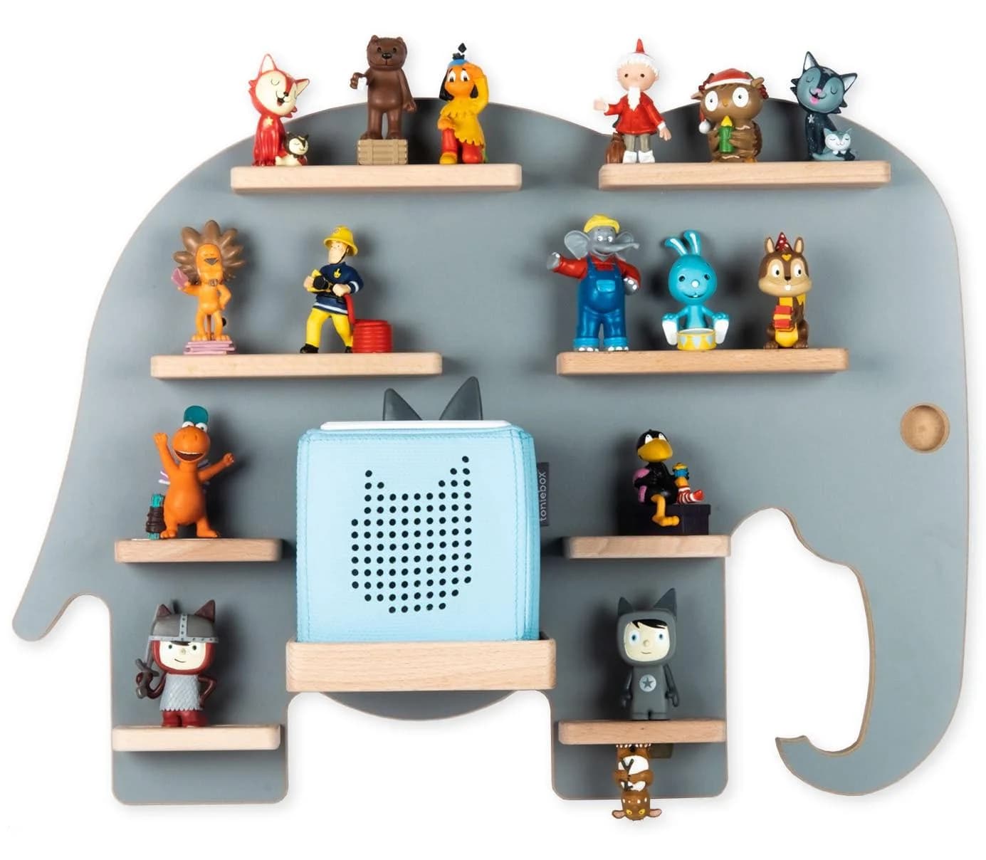 BOARTI Kinderregal Tier Elefant hängend für Toniebox und Tonie Figuren - Bild 3