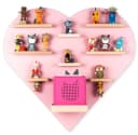BOARTI Kinderregal Herz Rosa Wandregal für Toniebox Bild 3