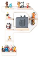 BOARTI Kinderregal Buchstabe P für Toniebox und Tonie Figuren Bild 2