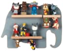 BOARTI Kinderregal Elefant Wandregal für Tonieboxen Bild 1