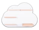 BOARTI Kinderregal Wolke Weiß Wandregal für Toniebox Bild 2