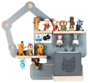 BOARTI Kinderregal Bagger Grau Wandregal für Toniebox Bild 2