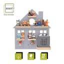 BOARTI Wandregal Haus Grau Kinderregal für Toniebox Bild 1