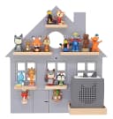 BOARTI Wandregal Haus Grau Kinderregal für Toniebox Bild 3