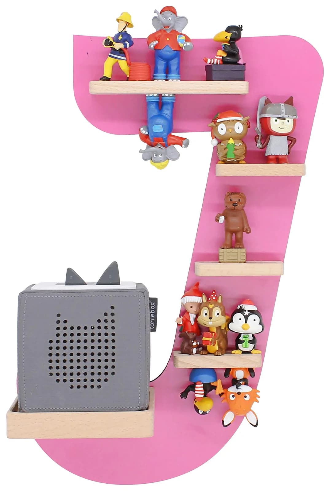BOARTI Kinderregal Buchstabe J für Toniebox und Tonie-Figuren - Bild 2