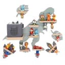 BOARTI Kinderregal Dinosaurier Wandregal für Toniebox und Tonies Bild 1