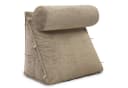 ELONEO Rückenkissen mit Nackenrolle Beige für Sofa & Bett Bild 2