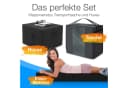 Netto-Online Klappmatratze Gästematratze Schwarz mit Husse & Tasche Bild 2
