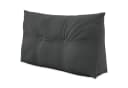 Bett- und Rückenstützkissen Anthrazit 70cm Bild 2