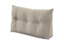 ELONEO Rückenkissen Keilkissen für Bett und Sofa, Lesekissen mit praktischem Seitenfach Bild 2