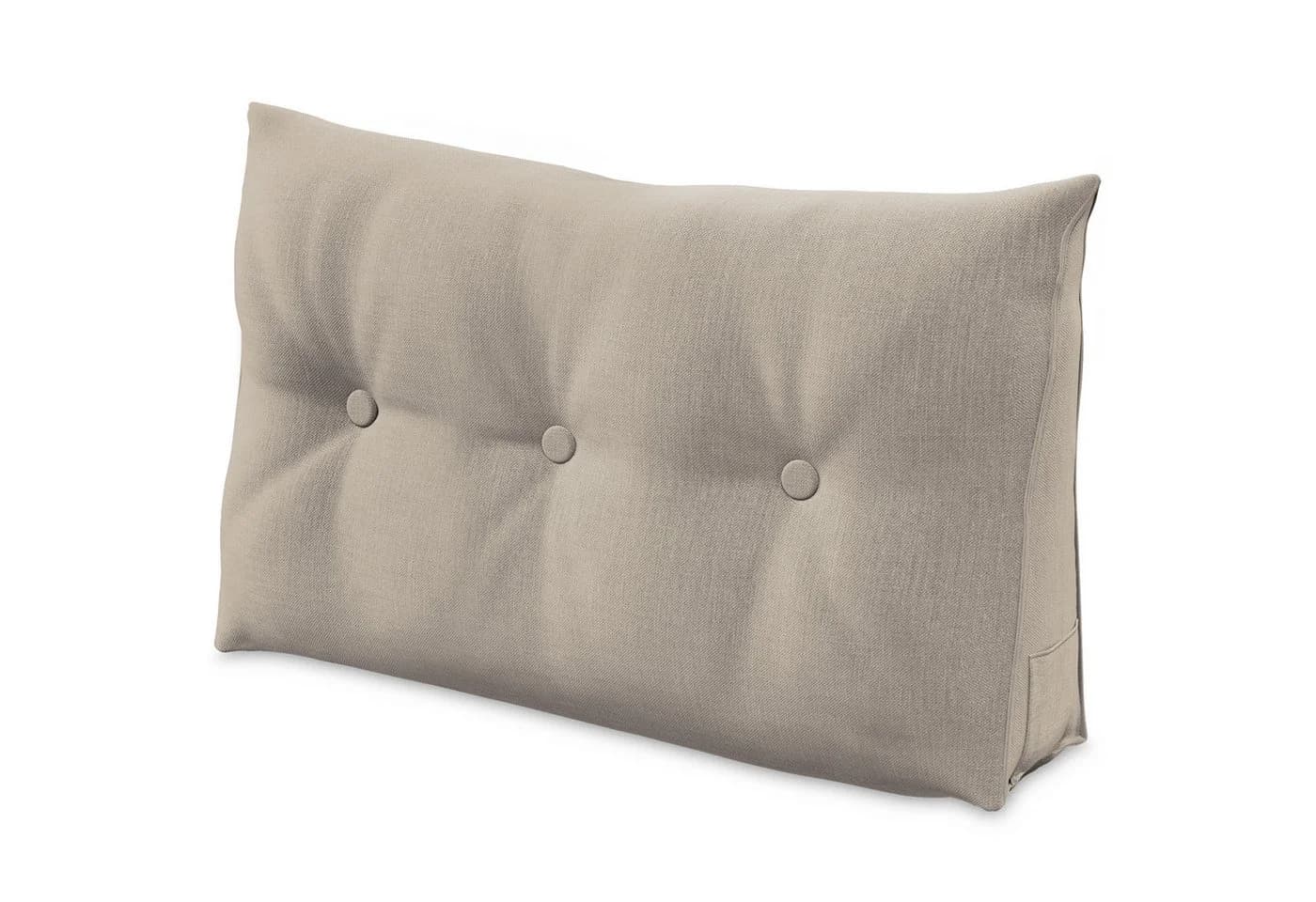 ELONEO Rückenkissen Keilkissen für Bett und Sofa, Lesekissen mit praktischem Seitenfach - Bild 2