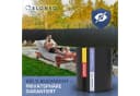 ELONEO PVC Sichtschutzstreifen für Doppelstabmattenzaun 35m x 19cm 1er-Set Dunkelgrau Bild 5