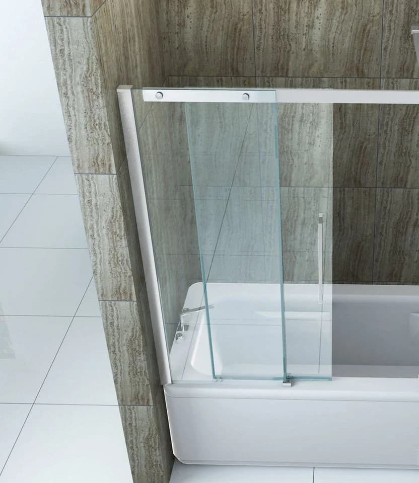 Alphabad Schiebetür-Duschtrennwand TRAMO 140x150 cm Glas