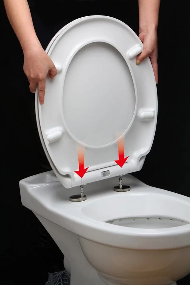 Euroshowers WC-Sitz mit Kindersitz Soft-Close Weiß - Bild 5