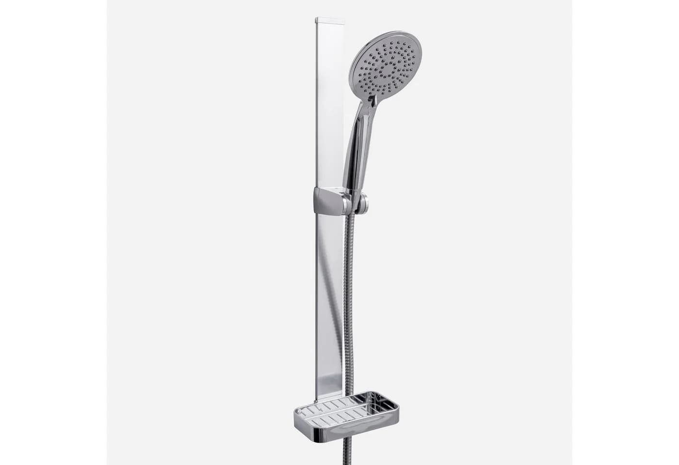 Euroshowers Duschset mit Duschstange 75 cm ohne Bohren chrom - Bild 2