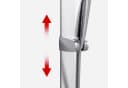 Euroshowers Duschset mit Duschstange 75 cm ohne Bohren chrom Bild 3