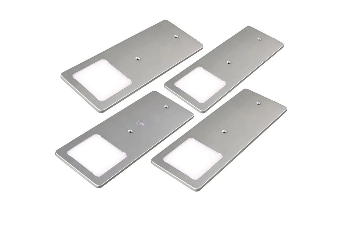 kalb LED Unterbauleuchte Silber 5W 4er Set Touch-Dimmfunktion - Bild 3