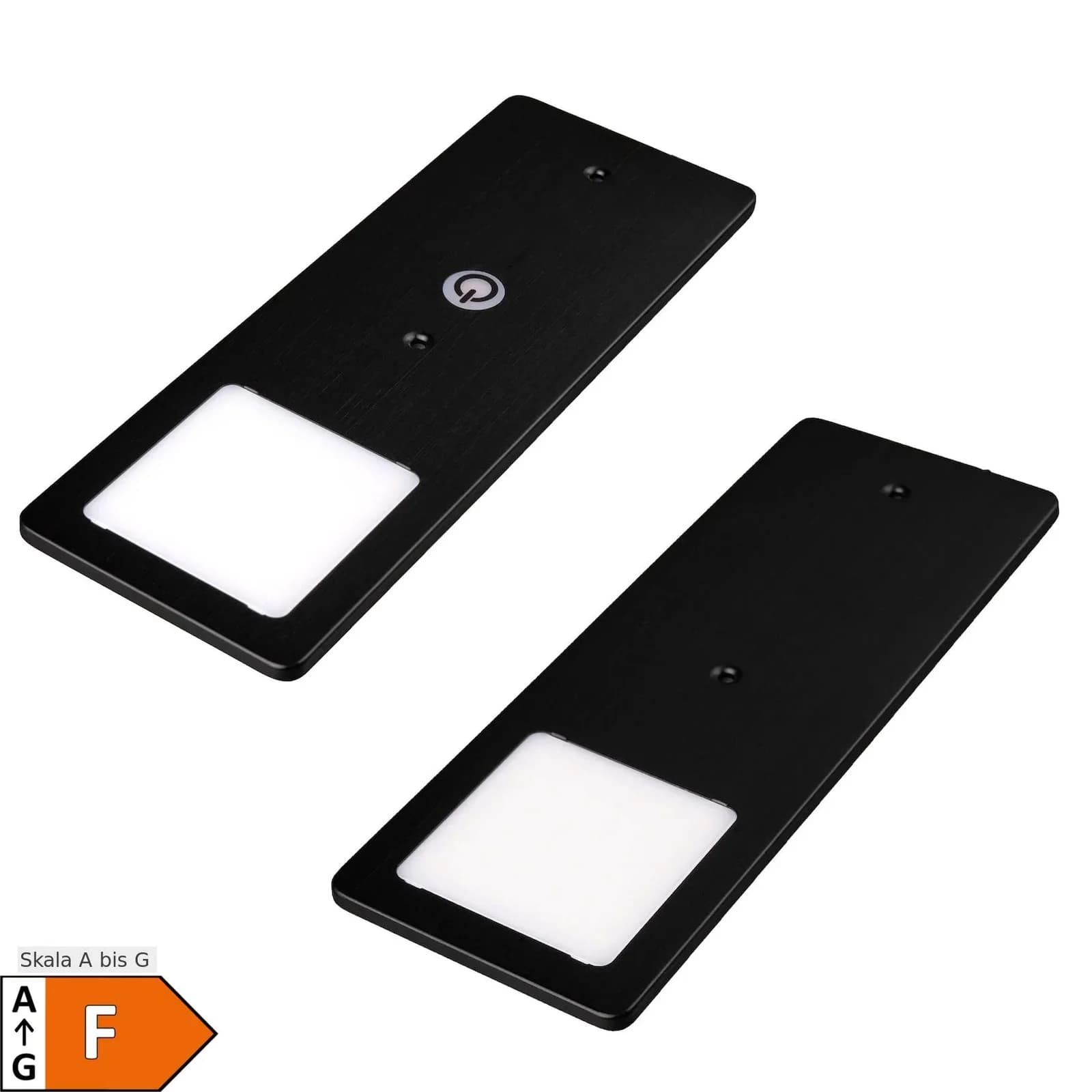 2er Set Unterbauleuchte TooFlat Neutralweiß LED mit Touch-Dimmfunktion