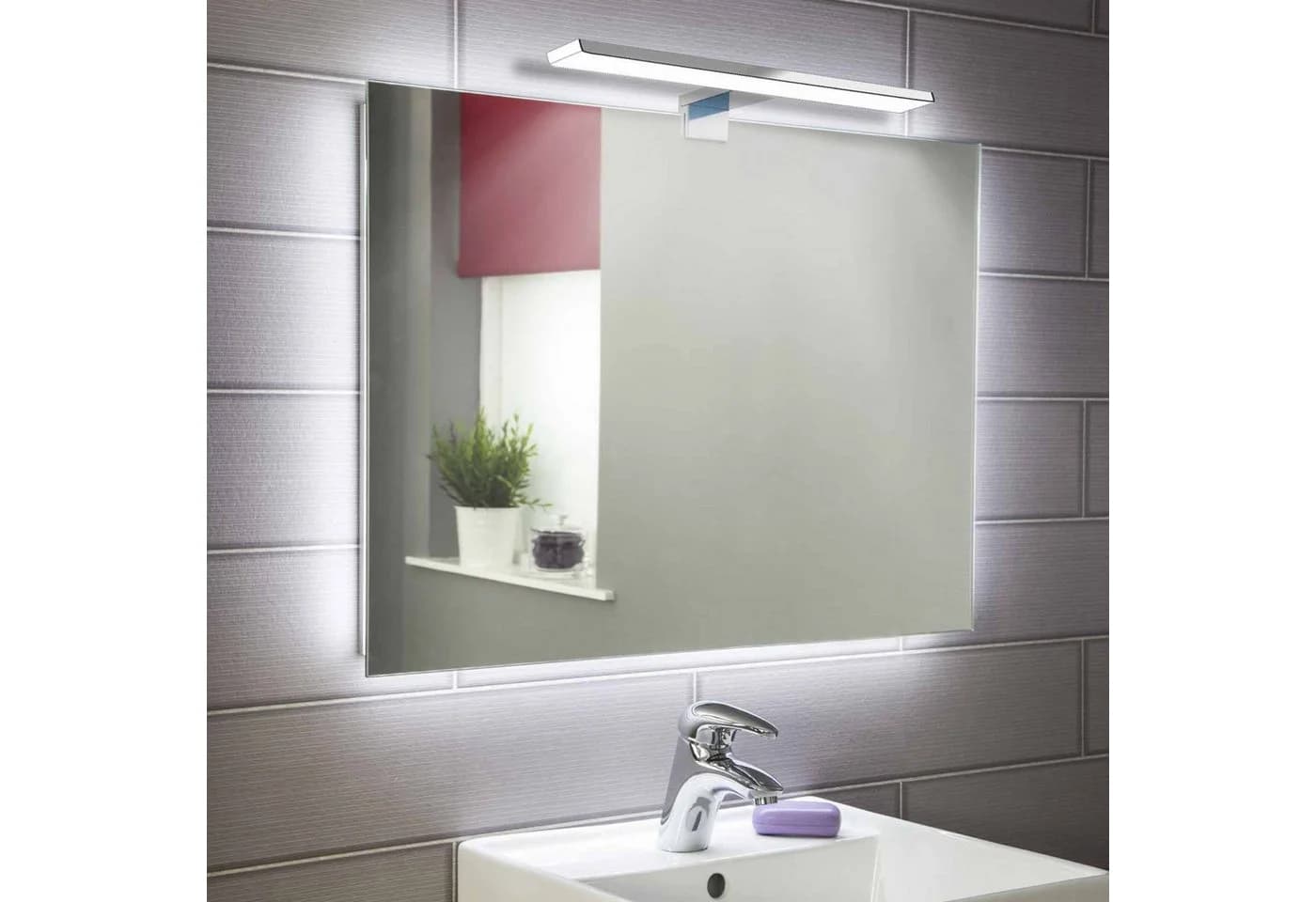 kalb LED Spiegelleuchte Aurinko Badleuchte chrom 300mm neutralweiß - Bild 3