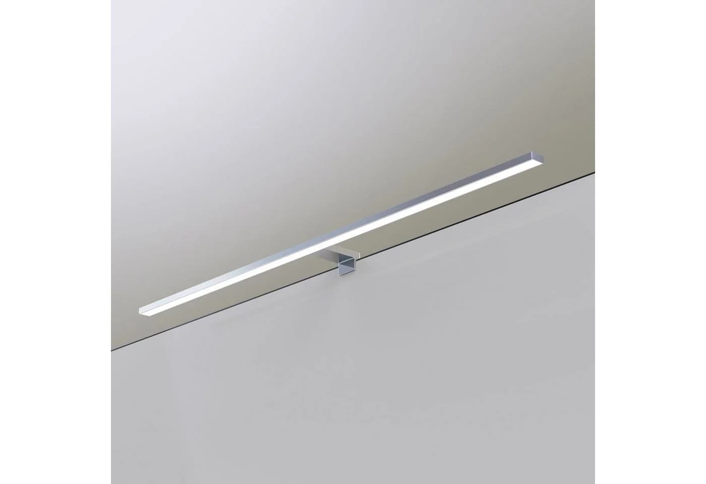 kalb LED Spiegelleuchte 100cm verchromt warmweiß - Bild 5