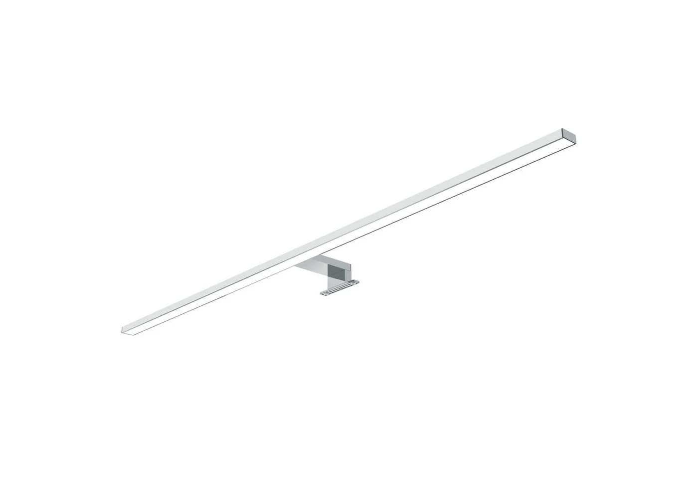 kalb LED Spiegelleuchte 100cm Badleuchte silbergrau warmweiß - Bild 2