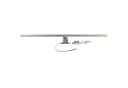 kalb LED Spiegelleuchte 100cm Badleuchte silbergrau warmweiß Bild 3
