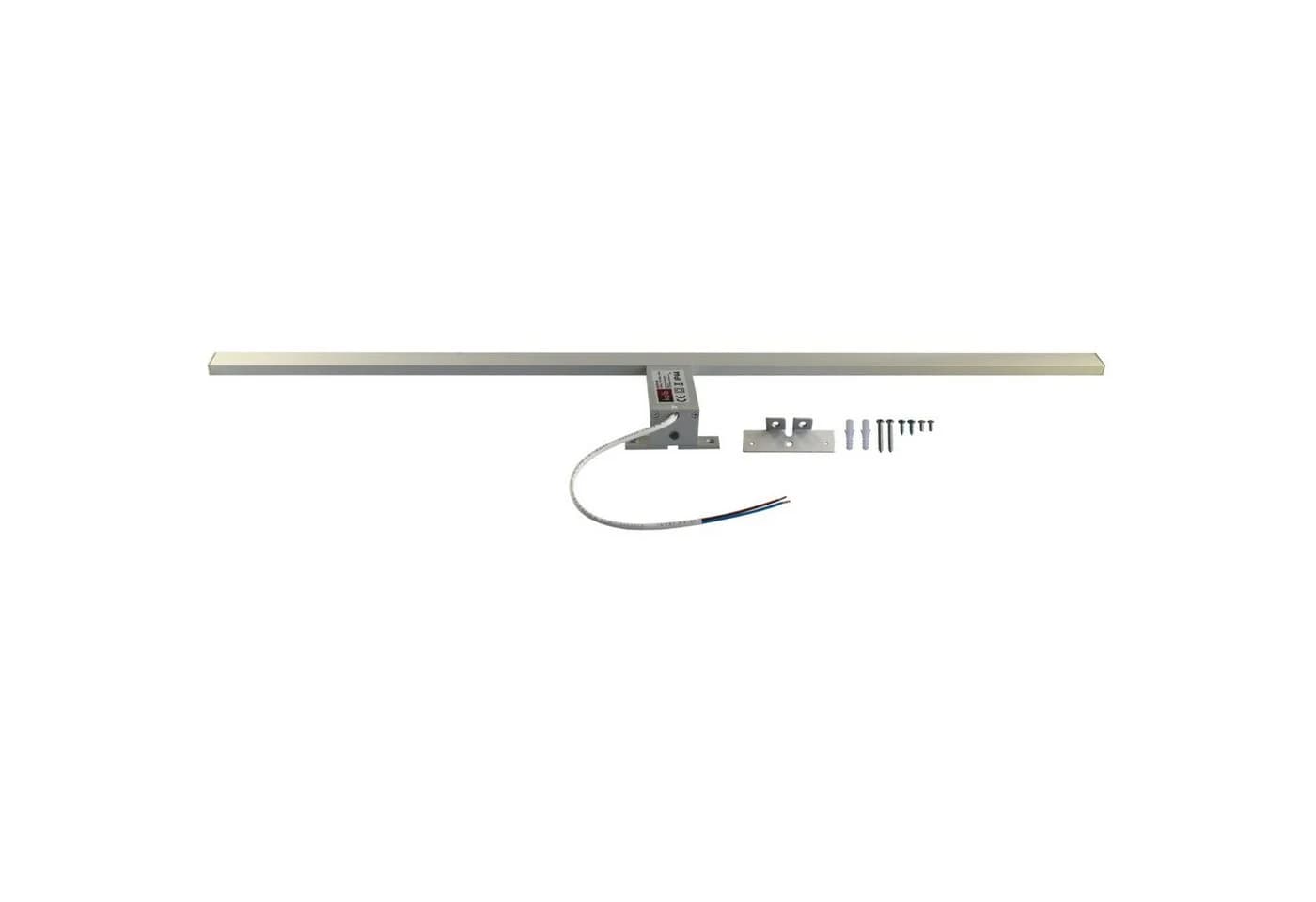 kalb LED Spiegelleuchte 100cm silbergrau neutralweiß - Bild 3