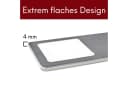kalb LED Unterbauleuchte 4er Set Edelstahl Touch-Dimmbar Warmweiß Bild 2