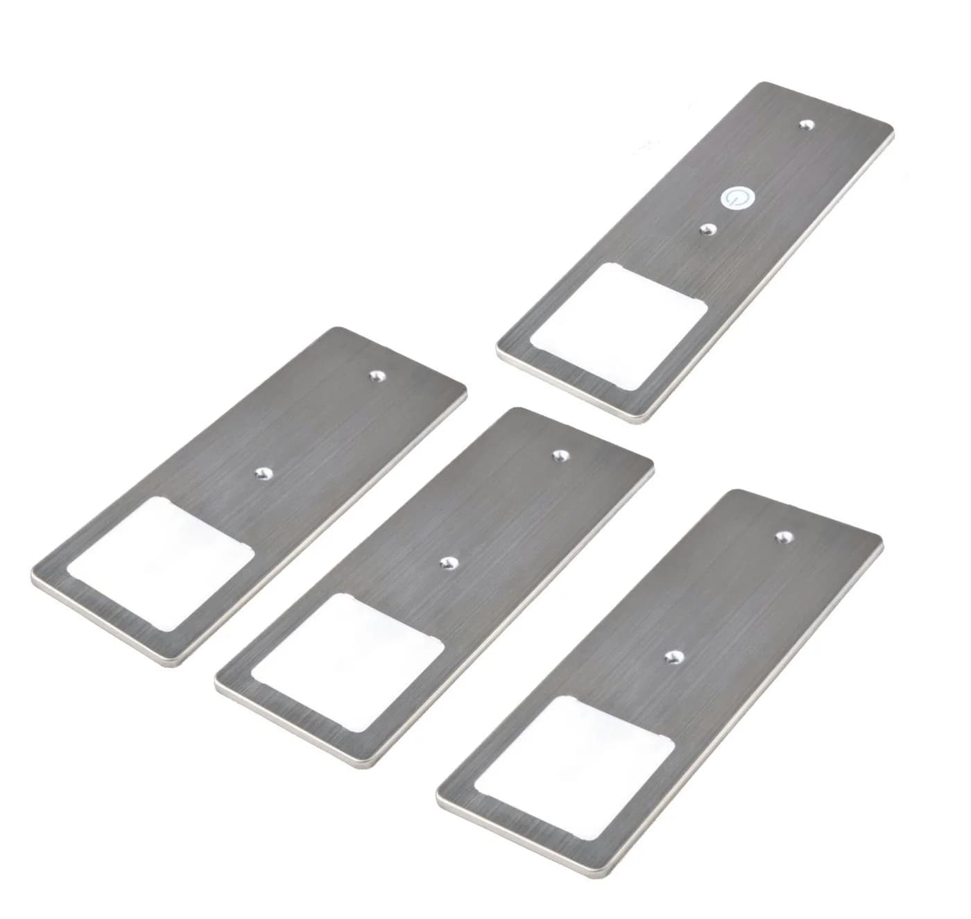 kalb LED Unterbauleuchte 4er Set Edelstahl Touch-Dimmbar Warmweiß - Bild 3