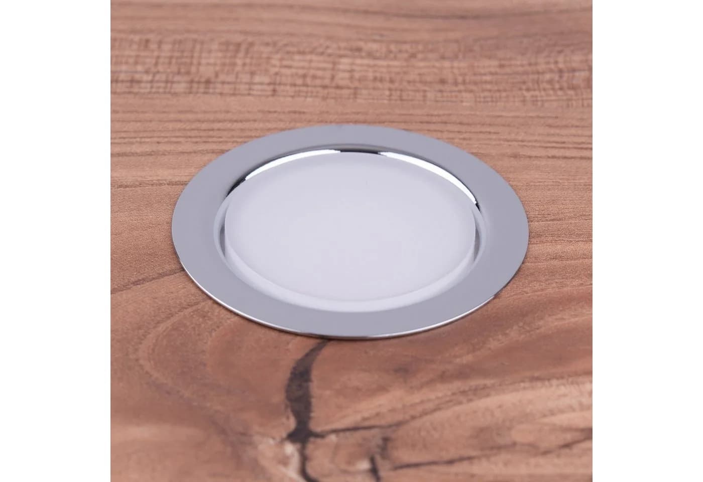 kalb LED Unterbauleuchte Einbauspot Metall-Chrom 2W Neutralweiß - Bild 4