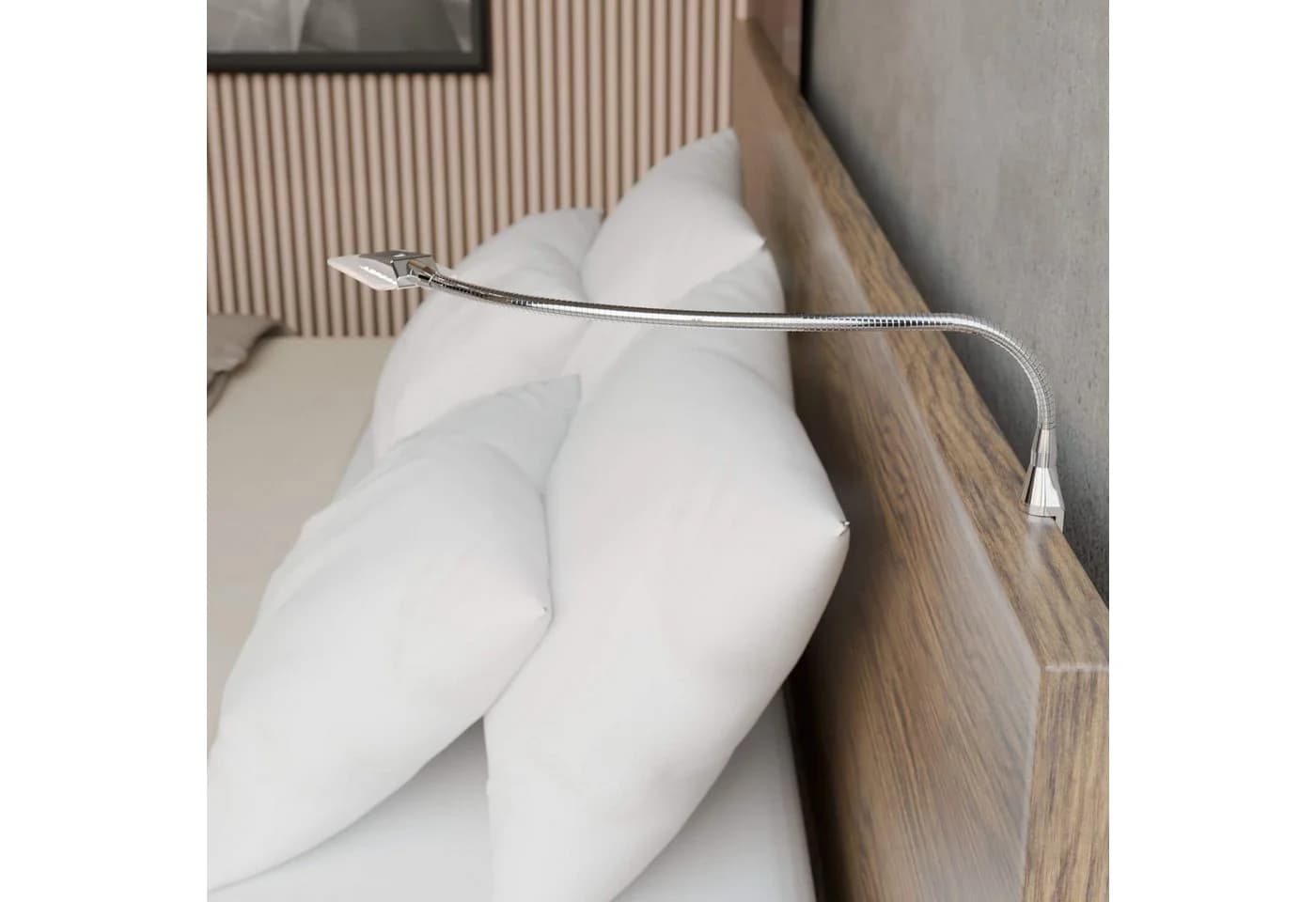 kalb Bettleuchte Diora Dual Flexibel Leseleuchte mit Touch-Schalter - Bild 4