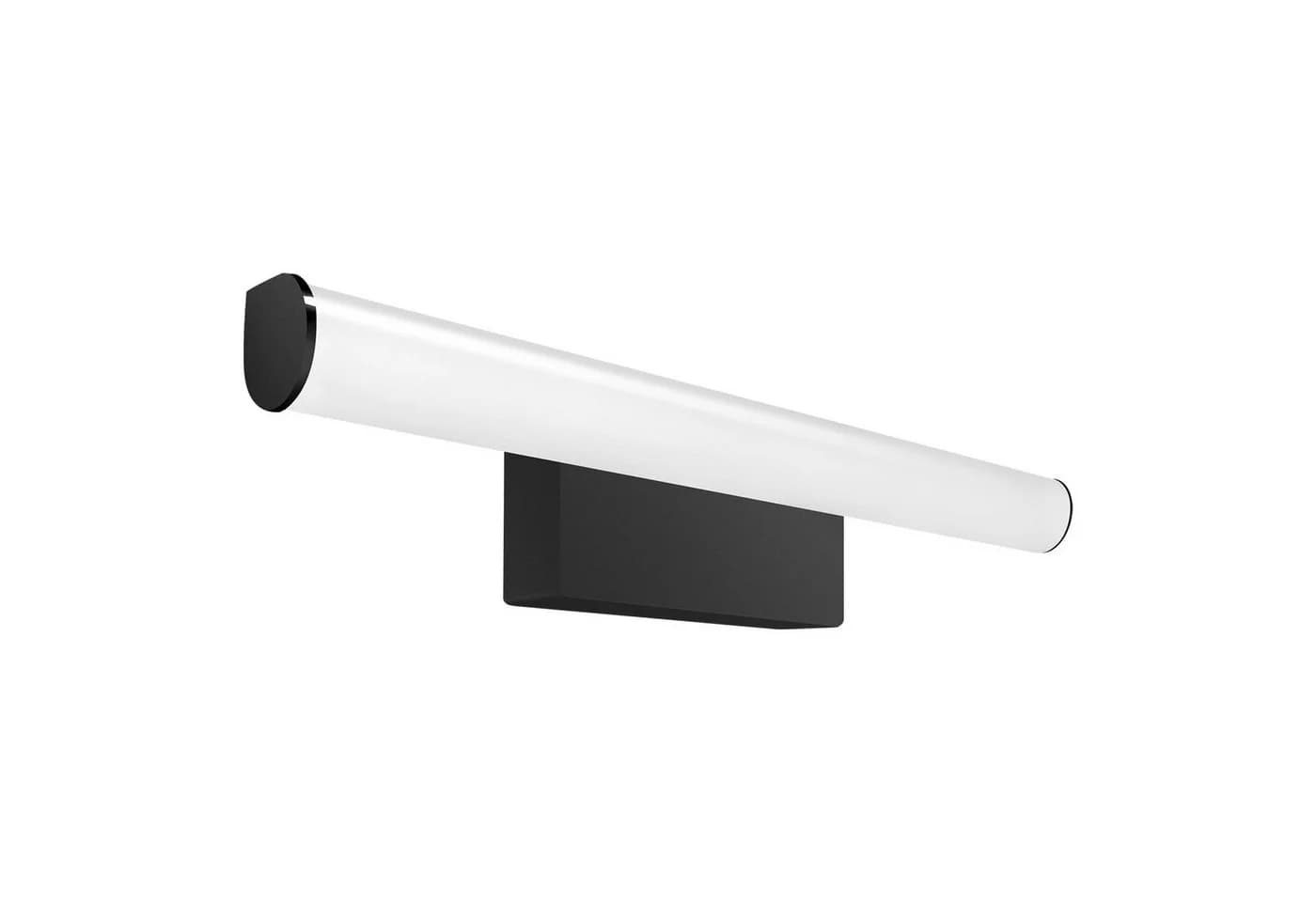kalb LED Spiegelleuchte 30 cm Schwarz Modern IP44 - Bild 2