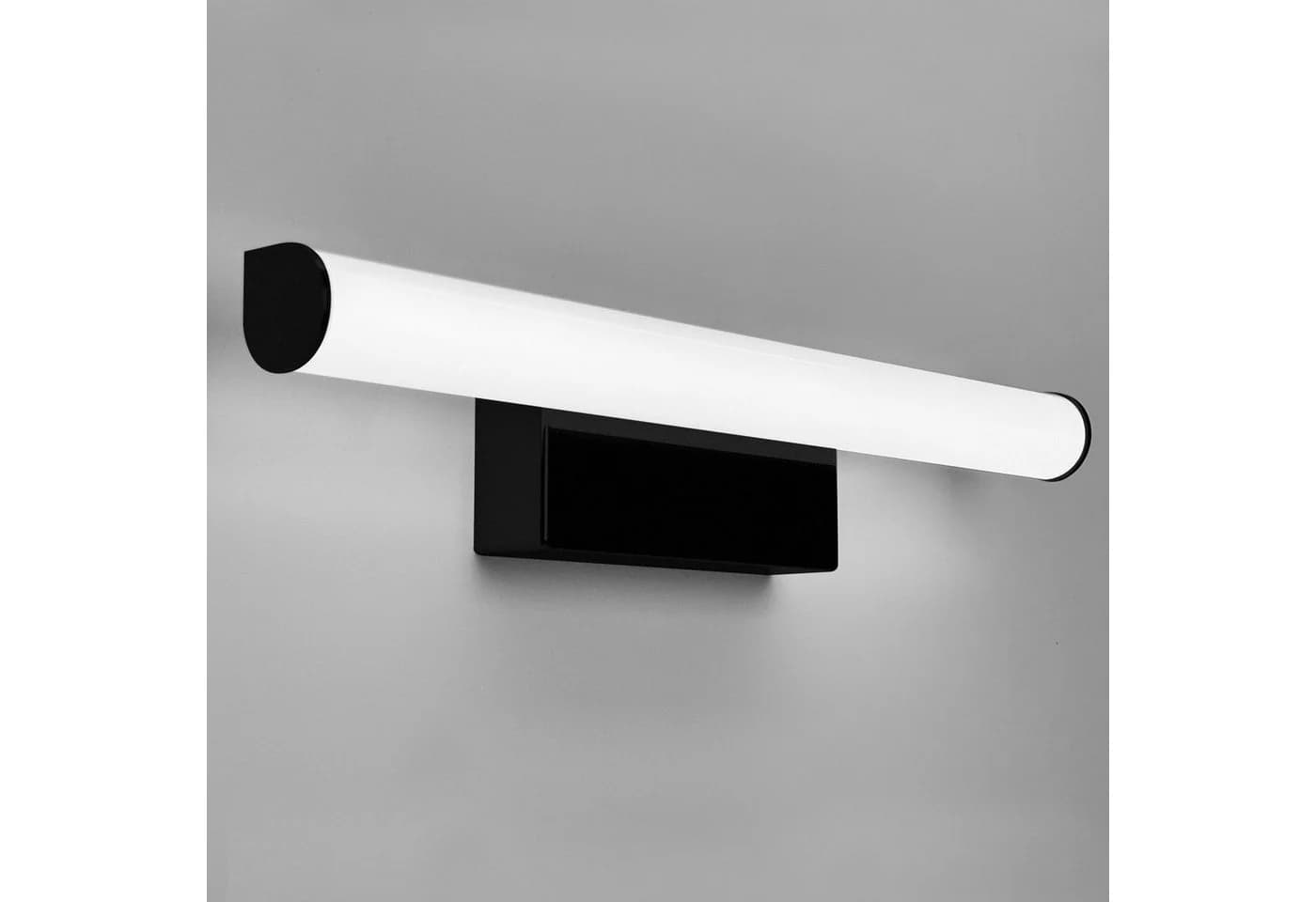 kalb LED Spiegelleuchte 30 cm Schwarz Modern IP44 - Bild 5