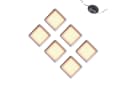 kalb LED Vitrinenleuchte Quina 3000K Warmweiß 12V mit Fußschalter Bild 2