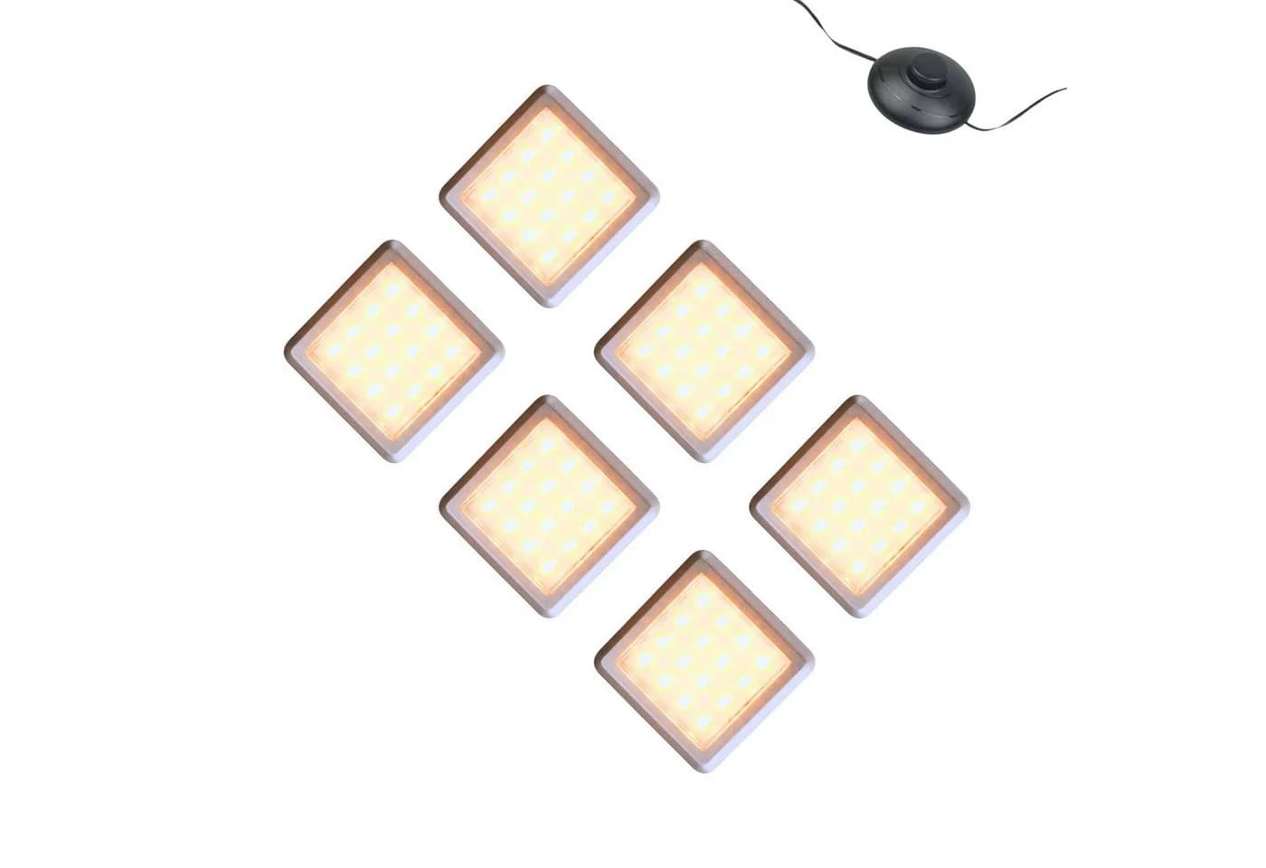 kalb LED Vitrinenleuchte Quina 3000K Warmweiß 12V mit Fußschalter - Bild 2