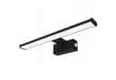 kalb LED Spiegelleuchte 50cm Schwarz mit integriertem Netzschalter Bild 2