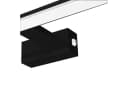 kalb LED Spiegelleuchte 50cm Schwarz mit integriertem Netzschalter Bild 4