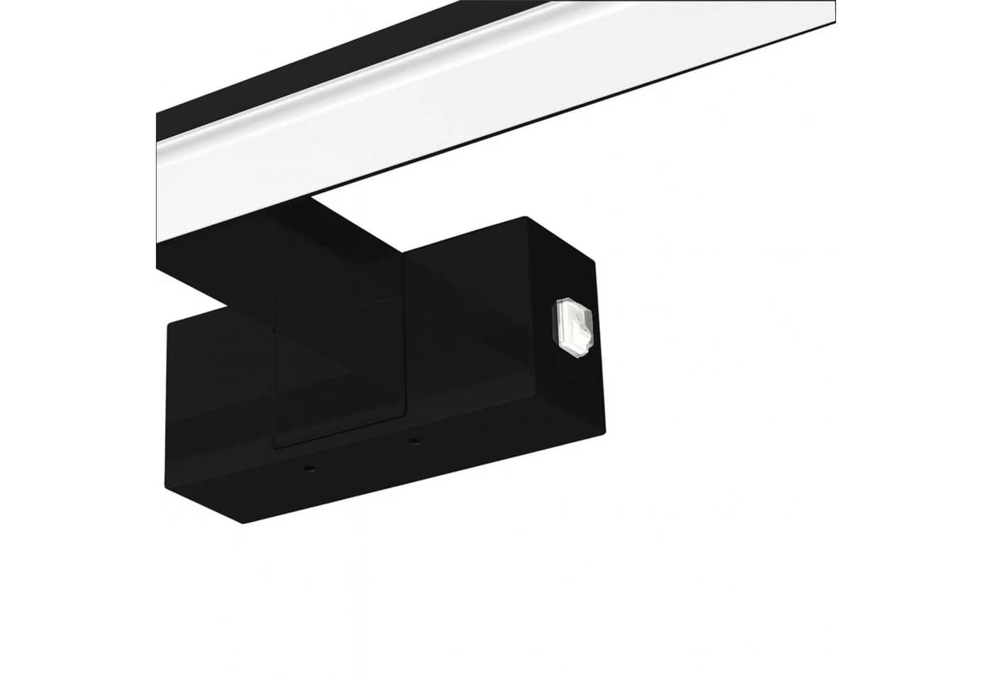kalb LED Spiegelleuchte 50cm Schwarz mit integriertem Netzschalter - Bild 4