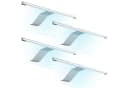 kalb LED Aufbauleuchte Schrankleuchte 340x170 mm silbergrau 12VDC Bild 2
