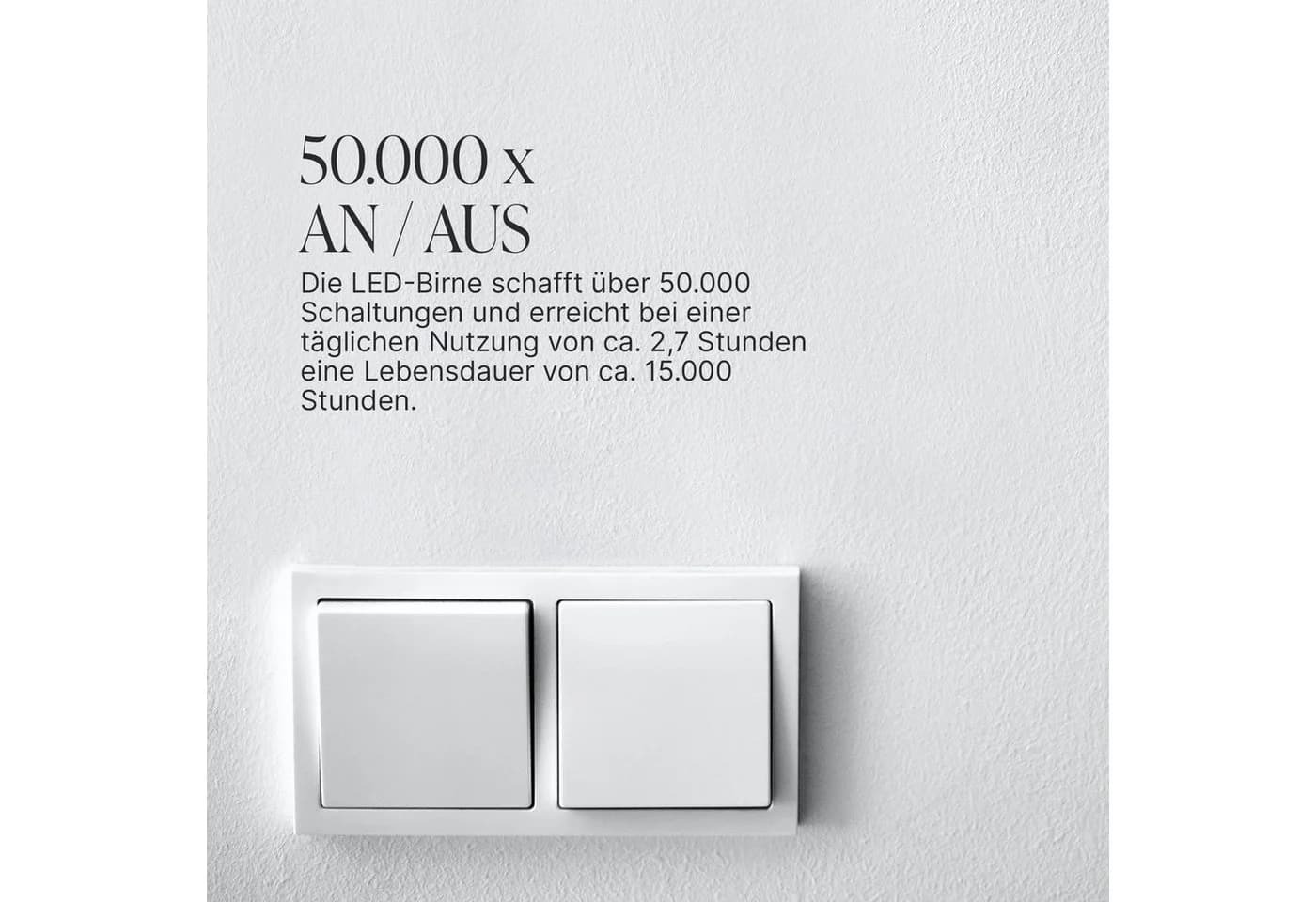 Bestlivings LED-Leuchtmittel E14 2700K Warmweiß 3er Pack Retro Birne - Bild 4