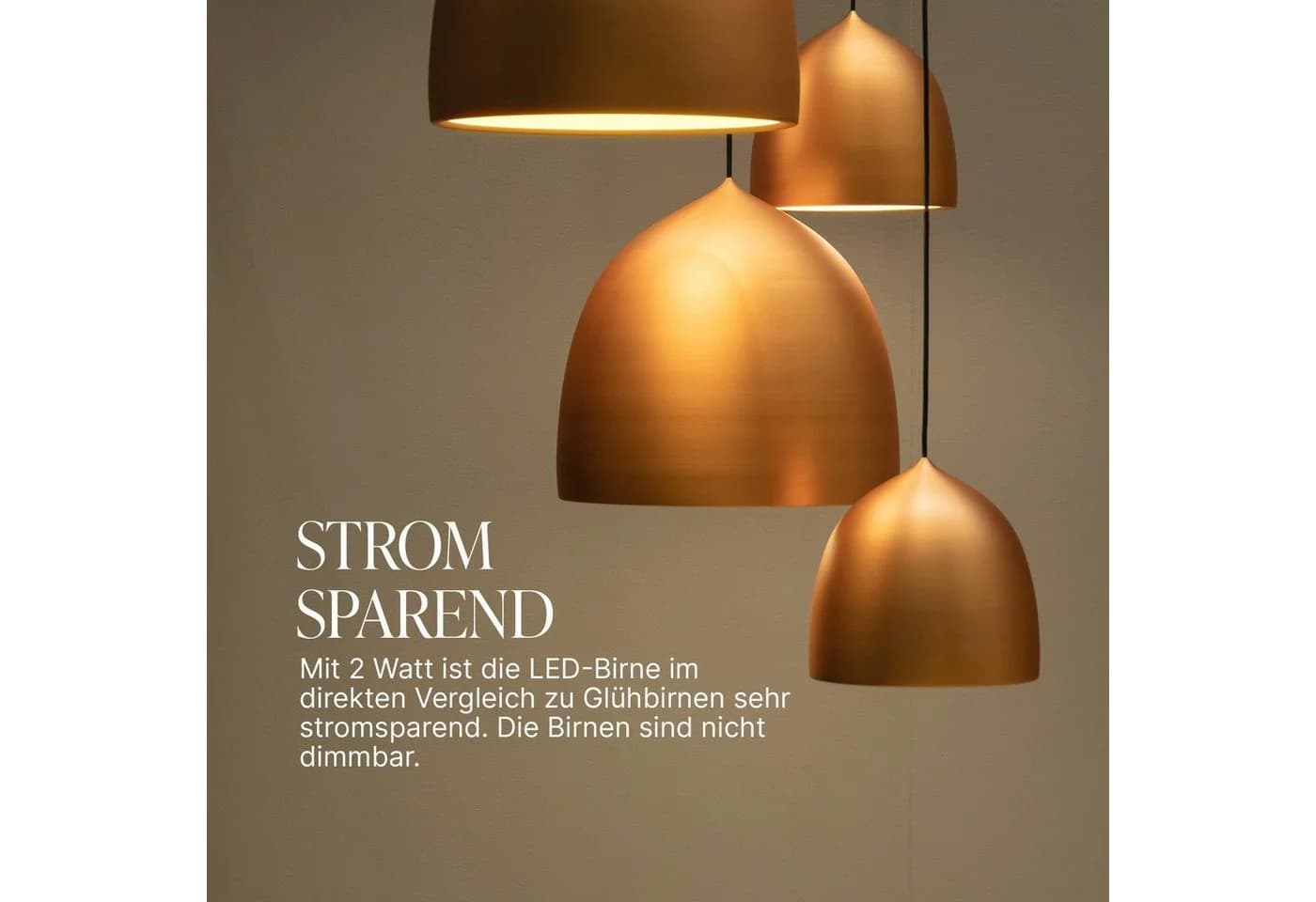 Bestlivings LED-Leuchtmittel E14 2700K Warmweiß 3er Pack Retro Birne - Bild 5