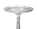 Dekoleidenschaft Dekosäule Silber Metall Antik Look Bild 5